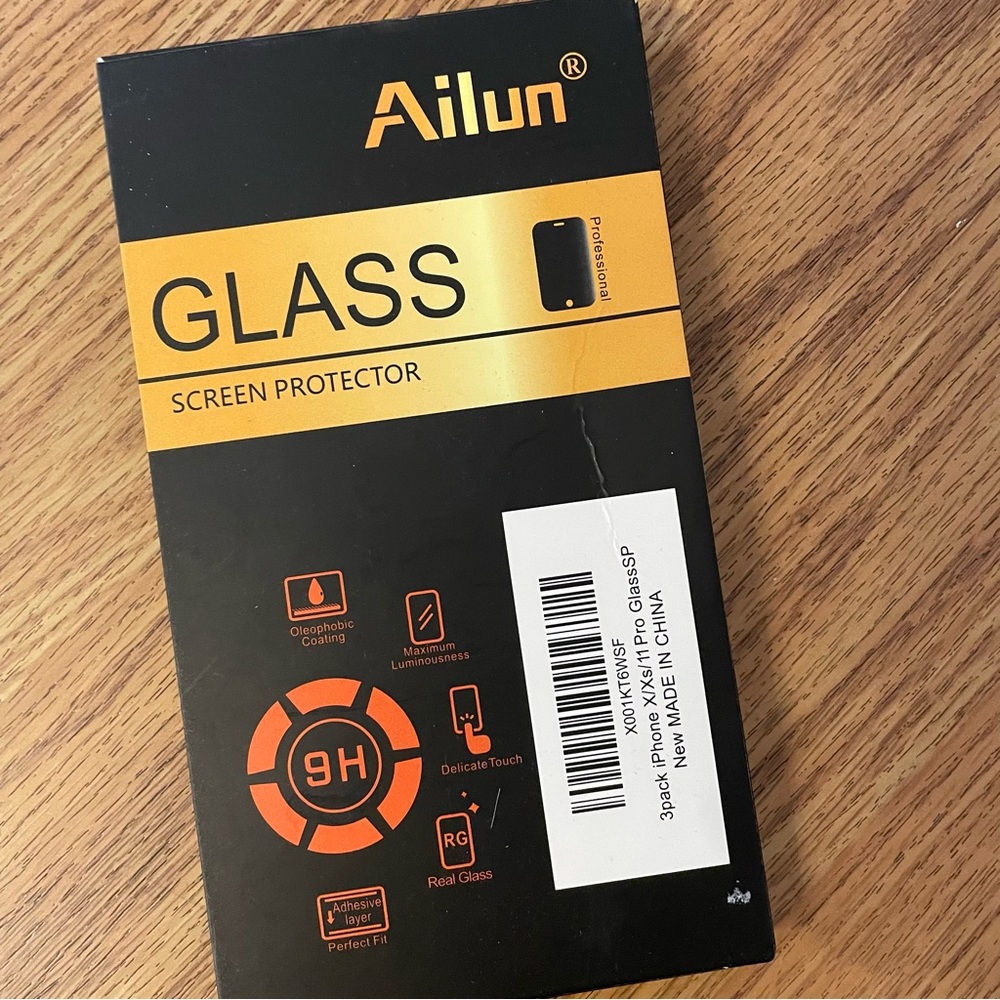 🆓 GIFT AILUN Apple iPhone 11 Pro/iPhone Xs/iPhone X Screen Protector x2